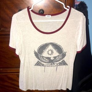 T-shirt. Goes with anything. Super soft.
